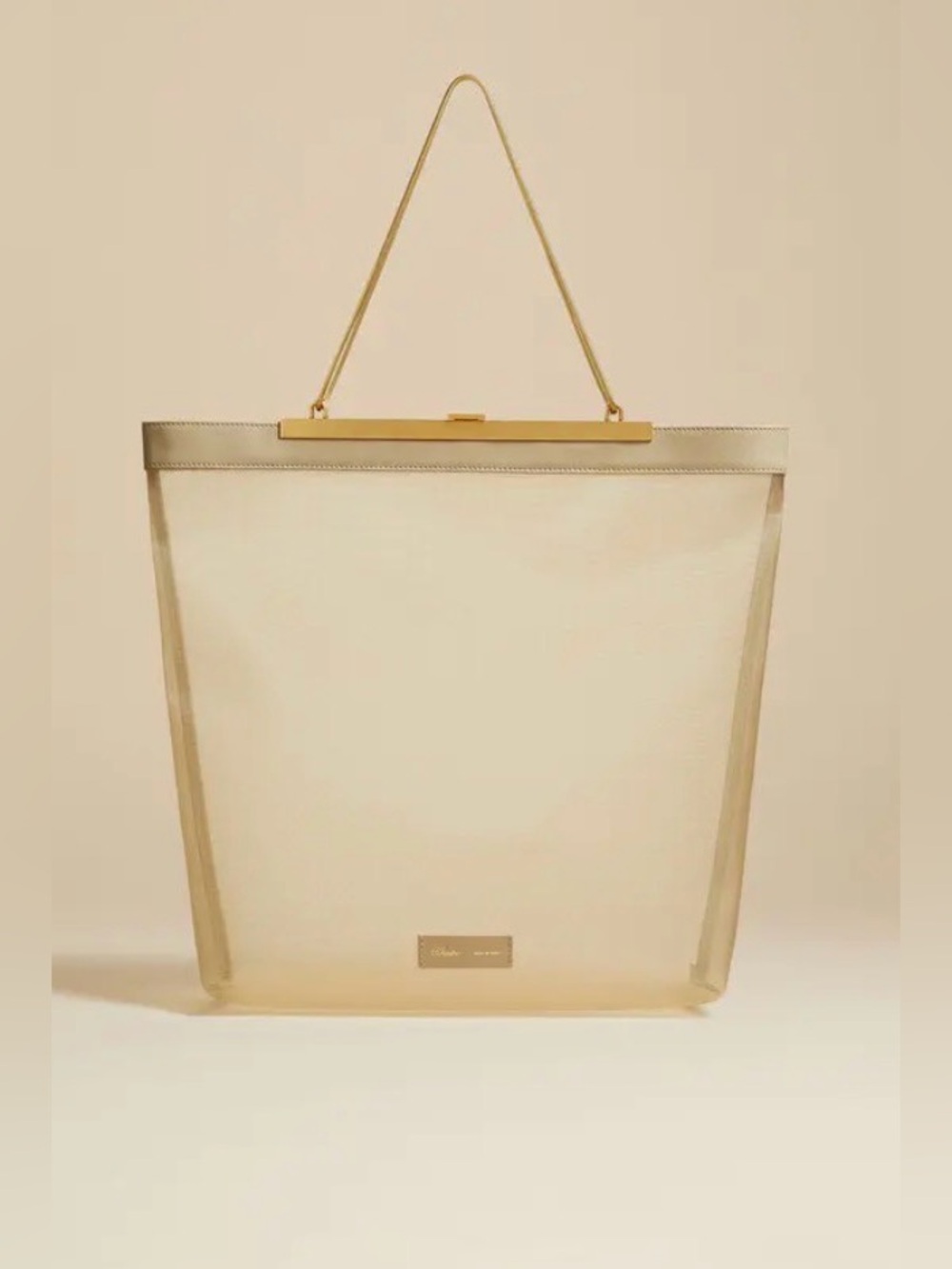 KHAITE The Augusta Chain Tote In Mesh